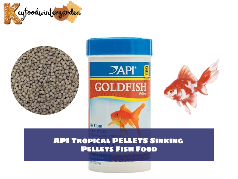 API Tropical PELLETS Sinking Pellets Fish Food - best goldfish food
