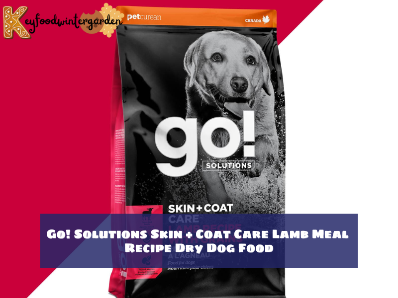 Go! Solutions Skin + Coat Care Lamb Meal Recipe Dry Dog Food