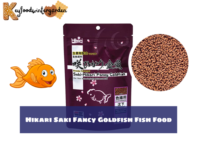 Hikari Saki Fancy Goldfish Fish Food - the best food for goldfish