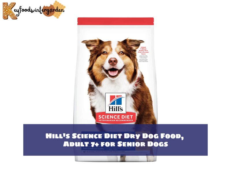 Hill's Science Diet Dry Dog Food, Adult 7+ for Senior Dogs