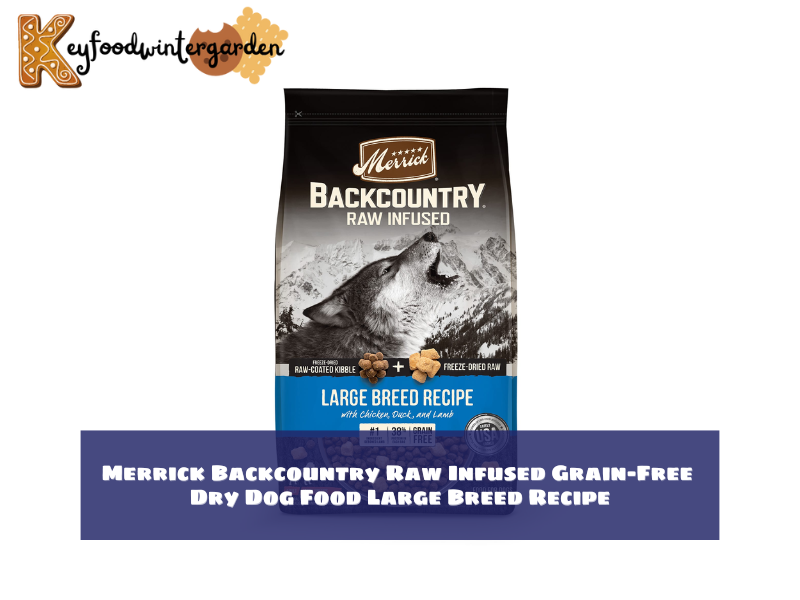 Merrick Backcountry Raw Infused Grain-Free Dry Dog Food Large Breed Recipe