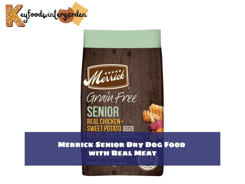 Merrick Senior Dry Dog Food with Real Meat