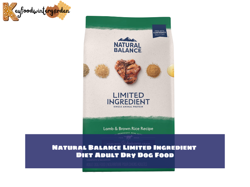 Natural Balance Limited Ingredient Diet Adult Dry Dog Food