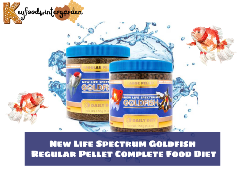 New Life Spectrum Goldfish Regular Pellet Complete Food Diet