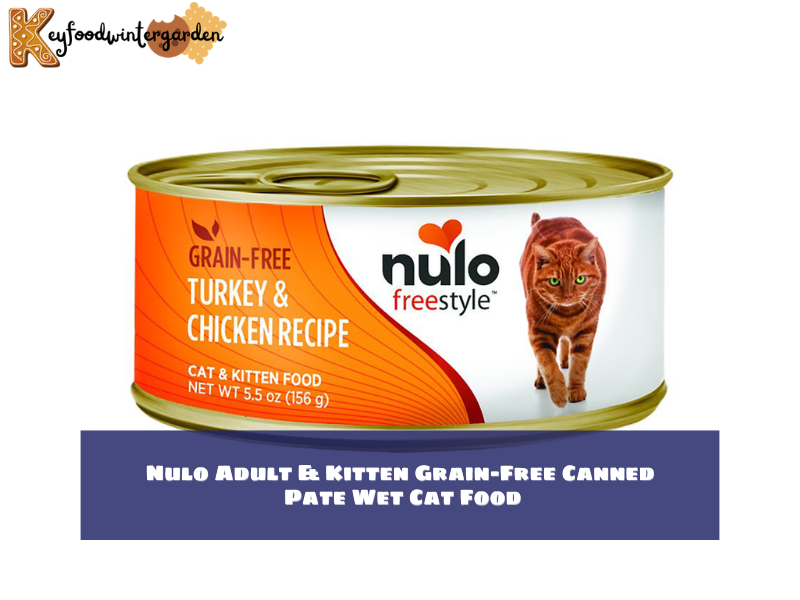 Nulo Adult & Kitten Grain-Free Canned Pate Wet Cat Food