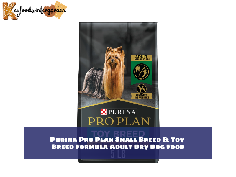 Purina Pro Plan Small Breed & Toy Breed Formula Adult Dry Dog Food