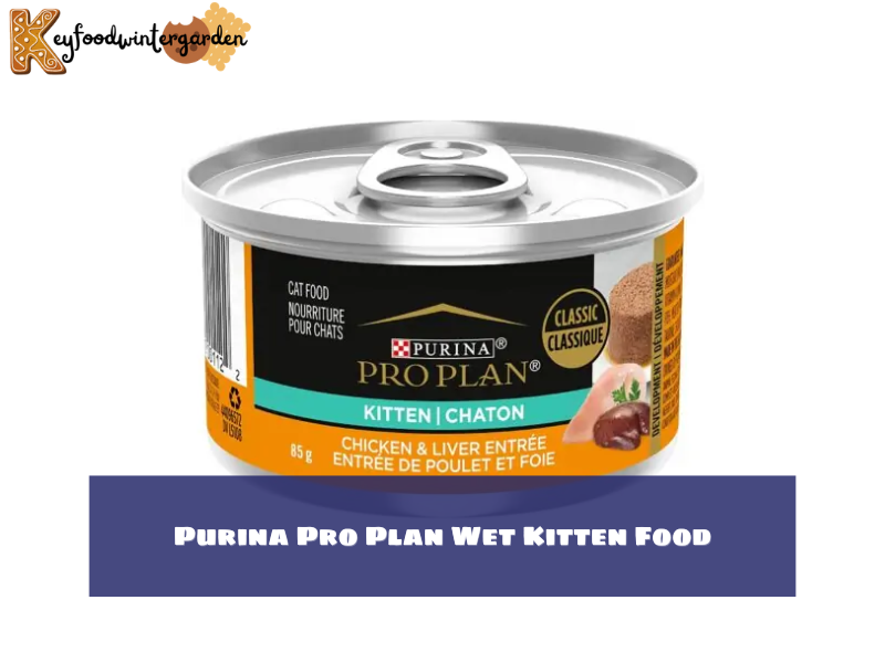 Purina Pro Plan Wet Kitten Food - one of the best cat food for constipation.