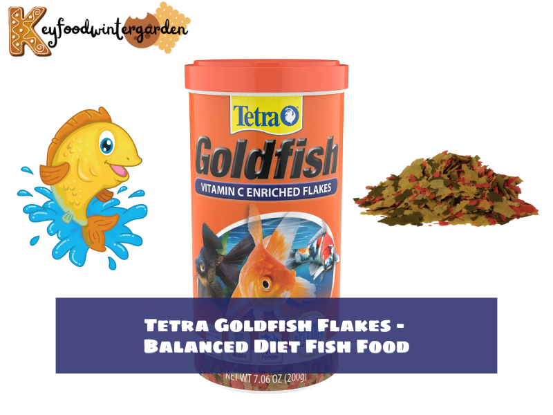 Tetra Goldfish Flakes - Balanced Diet Fish Food