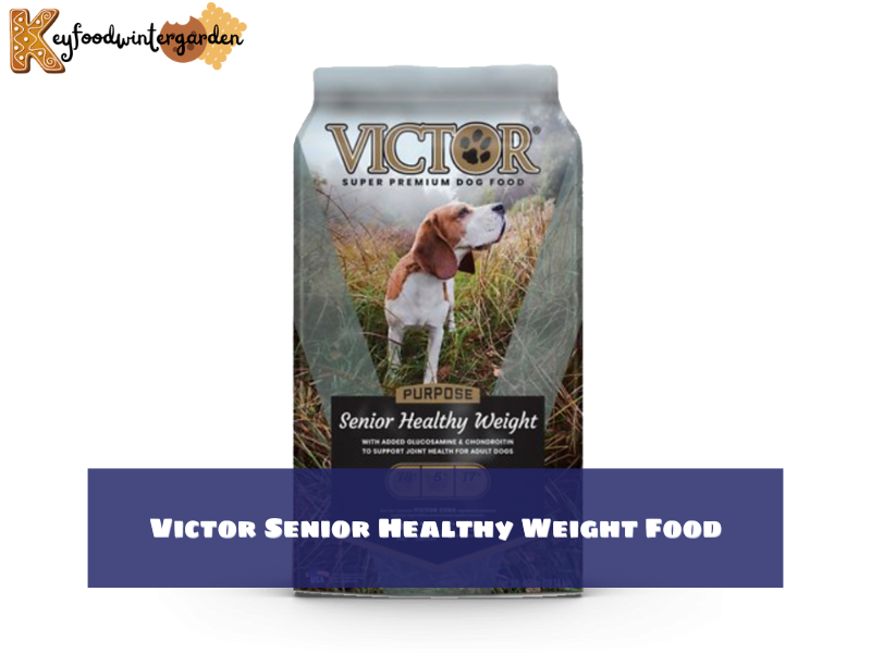 Victor Senior Healthy Weight Food